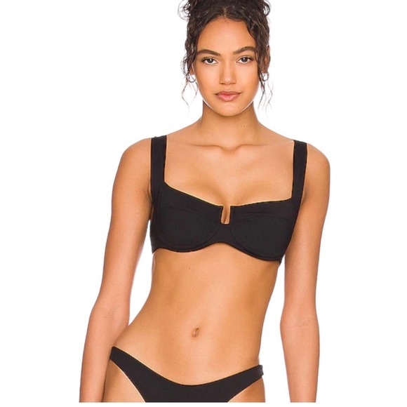 L*SPACE Other - L*SPACE Revolve Camellia Bikini Top DD Cup Estrella Bikini Bottom Swim M New